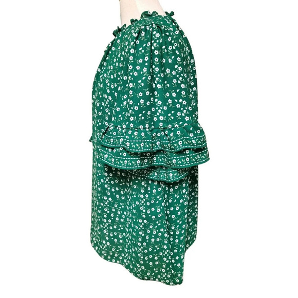 Max Studio Green Blouse Size 1X - Picture 2 of 9